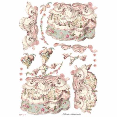  Papel Arroz Lady Pink Stamperia A-3