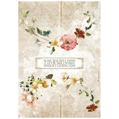  Papel Arroz   Stamperia A-4 Garden of Promises guirnaldas
