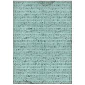 Papel de Arroz Partitura de fondo Stamperia A-4
