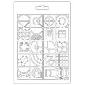 Stamperia Soft Mould A5 Bauhaus textura
