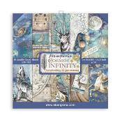 kit de Papeles  Stamperia 30 x30 Cosmos Infinity