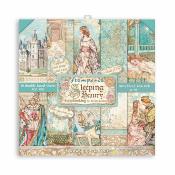 Coleccion Papeles Scrap  Stamperia 15.24x14.24 Sleeping Beauty
