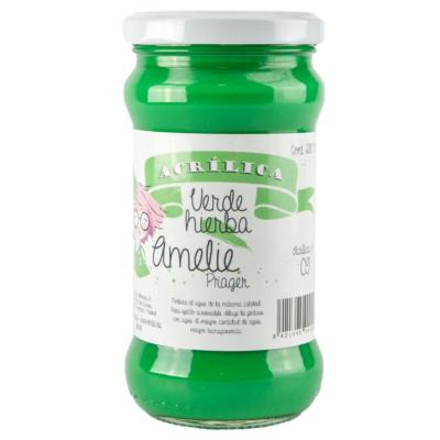 Amelie Acrilica 09 verde hierba - 280 ML