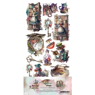 Set de Recortables Enchanted World - Following Alice