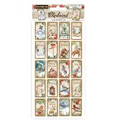 Chipboard - 15x30  Stamperia Romantic Home for the Holidays