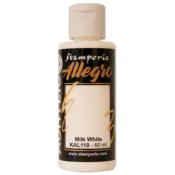 Pintura acrilica Milk White Stamperia corn