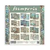 kit de Papeles  Stamperia 30 x30 Songs of The Sea