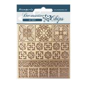 Decorative Chips Stamperia 14x14  cms. Casa Granada mosaico