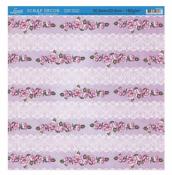 Papel Scrap Litoarte " Flores 2"