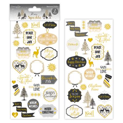  Stickers dimensionales Time to Sparkle Dovecraft