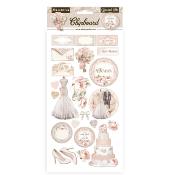 Chipboard - 15x30  Stamperia  You and me