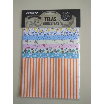 Tela adhesiva para Scrapbooking 8 ud. /set