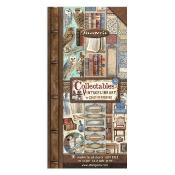 Collectables Stamperia 10 hojas 15x30.5 cms. Vintage Library