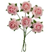 Set Rosas Rosas claro Scrapberrys