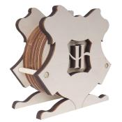 Set soporte posavasos Escudo  + 6 posavasos 13x13x6 cm 