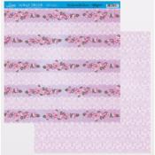 Papel Scrap Litoarte " Flores 2"