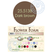 Hoja Din A-4 Foamiran Marron Oscuro  0.8 mm