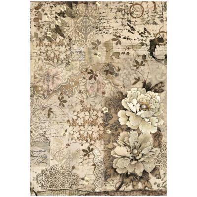 Papel de Arroz Old Lace flores y encaja stamperia