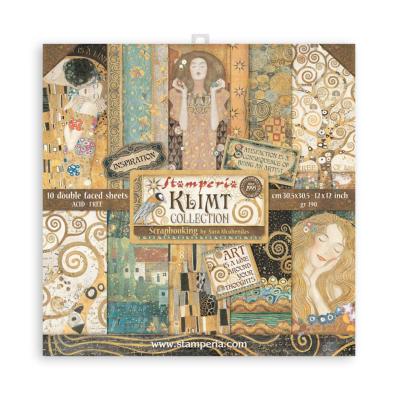 kit de Papeles  Stamperia 30 x30 Klimt