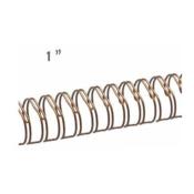 Espiral Wire 23 anillas Cobre 1"