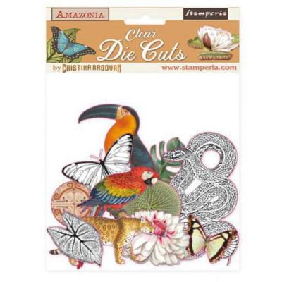 Clear Die Cuts  - Amazonia Stamperia