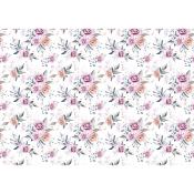Tela Encuadernar Decorada 70x50 Roses