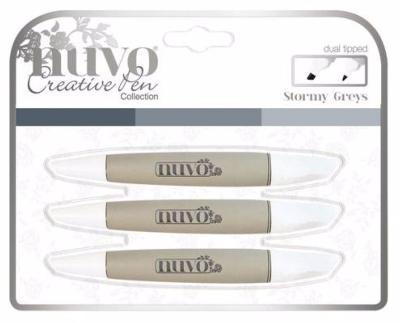 Set 3 Rotuladores Tonic Nuvo Grises