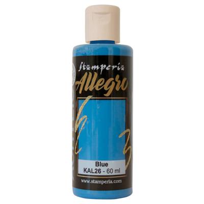 Pintura acrilica Allegro Stamperia Blue