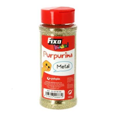 Purpurina fina Metal oro 100 grs.