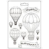  Stamperia Soft Mould A5 Timeless Globos
