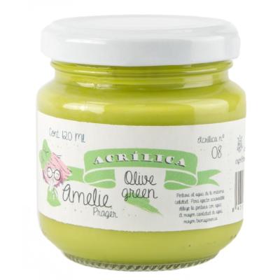 Amelie Acrilica 08 Olive Green - 120 ML