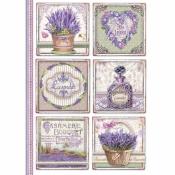  Papel Arroz   Stamperia A-4 Provence cards