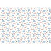 Tela Encuadernar Decorada 70x50 Clous & Stars