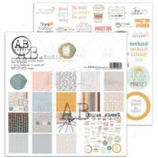 AB Studio 12"x12" "Good vibes only'' with MimaMolina
