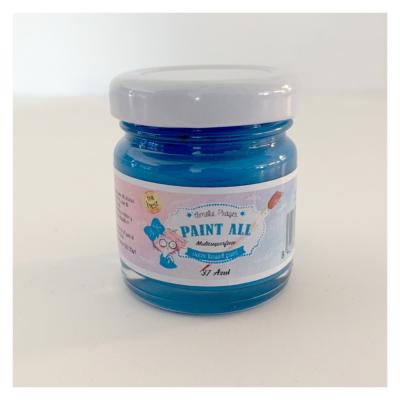 Pintura Multisuperficie " Paint All" 38 azul - 30 ml.