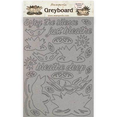 Greyboard A4 2 mm Stamperia Amazonia waterl tucan