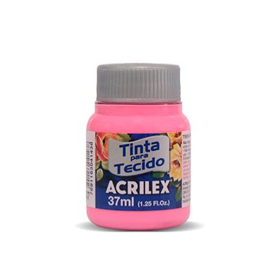 Pintura Tela Mate Acrilex N-537 Rosa -37 ml. 