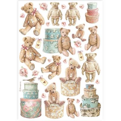 Papel de Arroz Teddy bears Stamperia A-4 