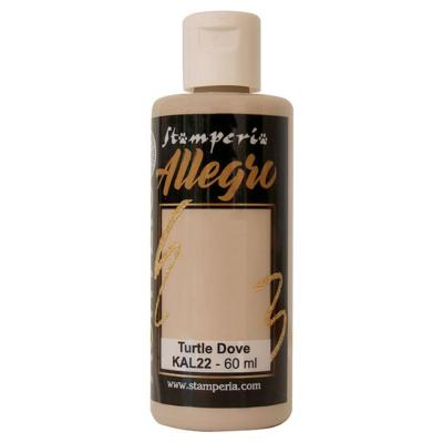 Pintura acrilica Allegro Stamperia Turtle dove