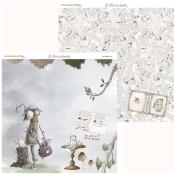Papel 12x12" Los Hechizos de Olga 6
