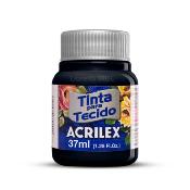 Pintura Tela Mate Acrilex N-520 Negro -37 ml. 