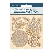 Decorative Chips Stamperia 14x14  cms.