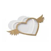 Set Dimensional para Shaker Heart with wings 18.7x10 cm