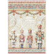 Papel de Arroz The Nutcracker soldados stamperia