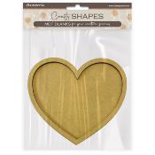 Formas decorativas Stamperia : Corazones