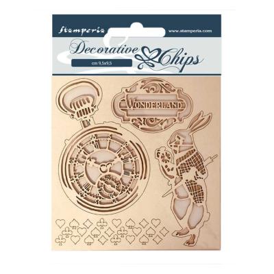 Decorative Chips Stamperia 14x14  cms.