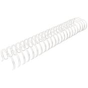 Wire 1" ( 23 anillas) 25,4 mm Artis Decor Blanco