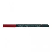 Rotulador Lyra Aqua Brush Duo Rojo Venezia