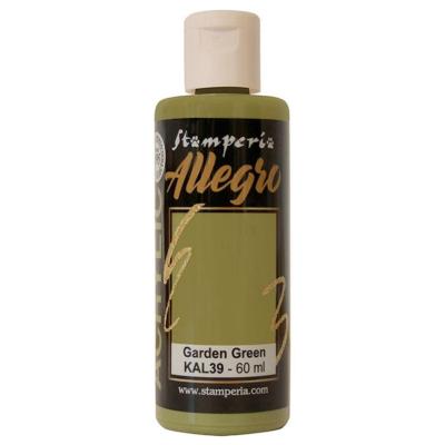 Pintura acrilica Allegro Stamperia Garden Green