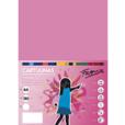 Cartulina A-4 Rosa 180 Grs.Paq. 50 hojas
